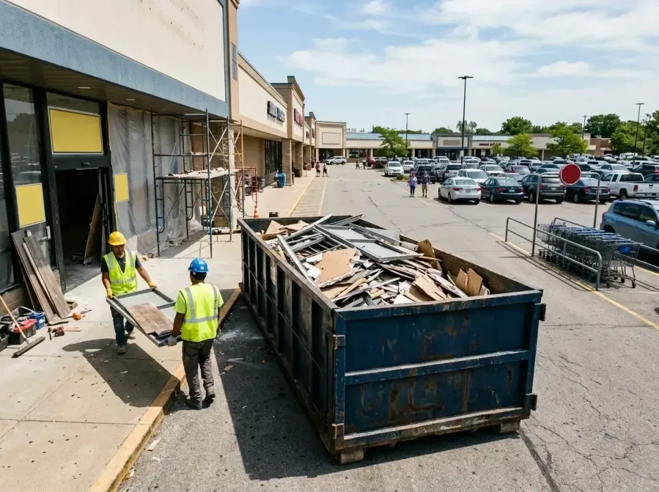 retail-store-renovation-debris-003 — frequently asked questions, Roll-off Dumpster Rentals in Piqua, OH